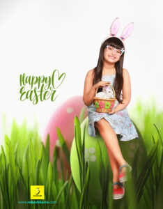 easter kids photography